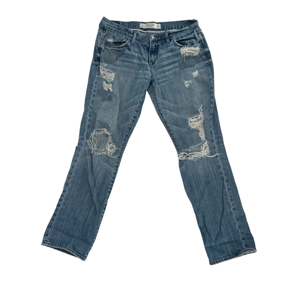 Abercrombie & Fitch Distressed Ankle Jeans Size 4 Women’s